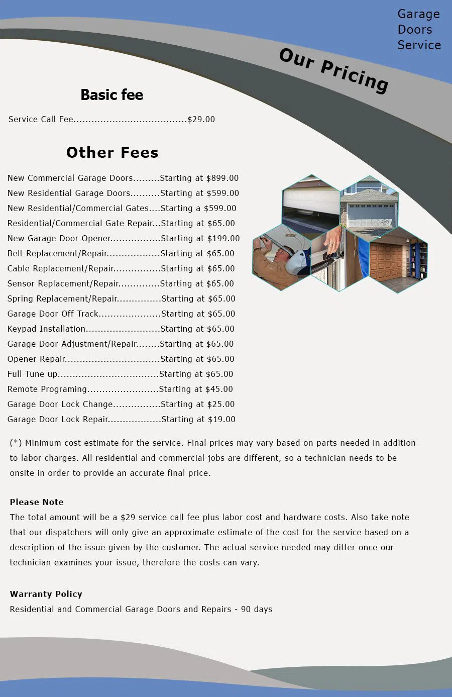 Security Garage Doors San Jose, CA 408-840-4159